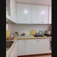 샹뗴리빙텔 주방