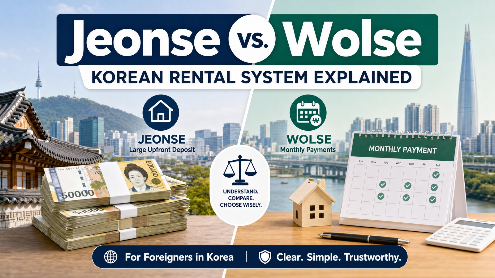 Explicación del sistema de alquileres para extranjeros en Corea: Jeonse ...